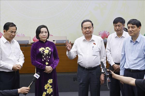 Chủ tịch Quốc hội Trần Thanh Mẫn: Thông tin bầu cử được truyền tải nhanh chóng, chính xác, an toàn