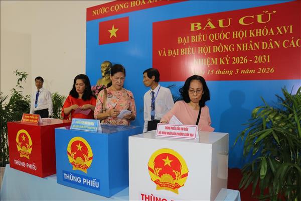 Voter turnout nears 100% as authorities begin reviewing election results