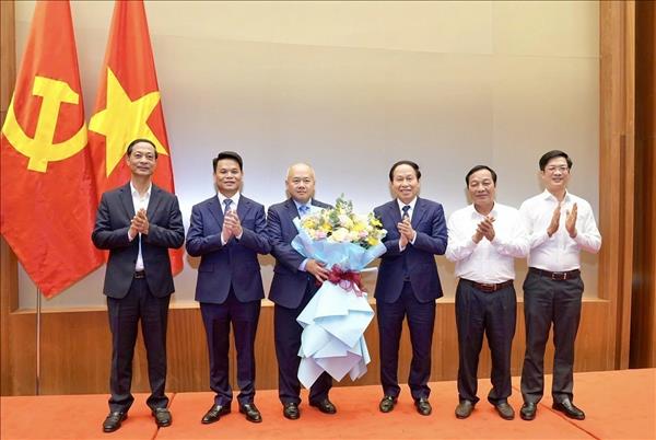 Thứ trưởng Bộ Tài chính Đỗ Thành Trung giữ chức Phó Bí thư Thành ủy Hải Phòng