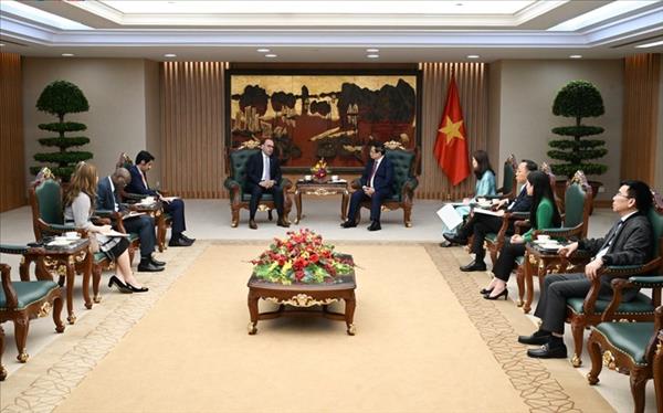 ນາ​ຍົກ​ລັດ​ຖະ​ມົນ​ຕີ ຟ້າມ​ມິງ​ຈິງ ສະ​ເໜີ​ ກາ​ຕາ ຍູ້​ແຮງ​ການ​ຮ່ວມ​ມື​ພະ​ລັງ​ງານ​ກັບ ຫວຽດ​ນາມ