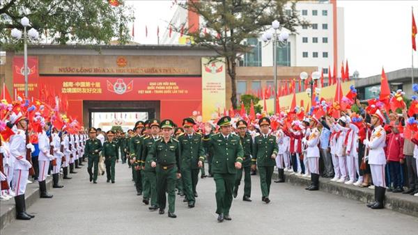 បើកជាផ្លូវការកម្មវិធីជួបប្រាស្រ័យមិត្តភាពការពារជាតិព្រំដែនវៀតណាម-ចិនលើកទី១០