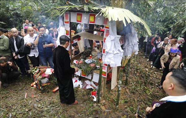 Lễ cúng rừng - nét văn hóa đặc sắc của người Mông ở Lào Cai