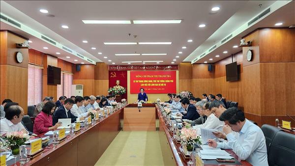 Phó Thủ tướng Phạm Thị Thanh Trà: Khẩn trương hoàn thiện Đề án cơ cấu tổ chức Chính phủ trước 30/3