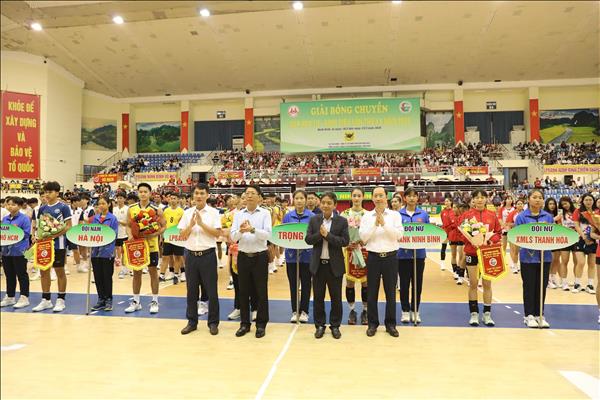 Khai mạc Giải bóng chuyền Cup Hoa Lư – Bình Điền lần thứ XX năm 2026