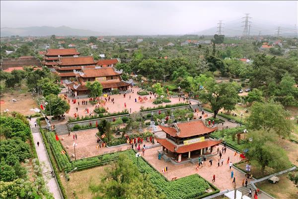 Chùa Quỳnh Lâm - danh lam cổ tự lưu giữ di sản Phật giáo nhà Trần