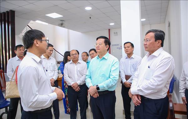 Phó Thủ tướng Mai Văn Chính khảo sát và làm việc về thực hiện chính quyền địa phương 2 cấp tại Tây Ninh