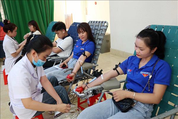 Lan tỏa nghĩa cử cao đẹp hiến máu cứu người