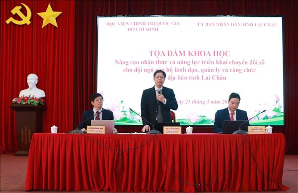 Nâng cao năng lực chuyển đổi số cho lãnh đạo, quản lý và công chức