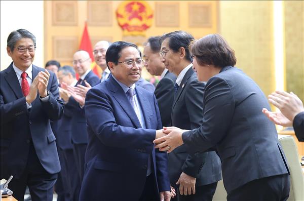 Thủ tướng Phạm Minh Chính chủ trì đối thoại với doanh nghiệp Nhật Bản
