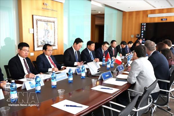 Vietnam e Italia intensifican conexión empresarial