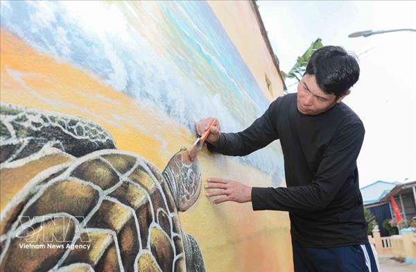 广义省安平小岛披上新衣