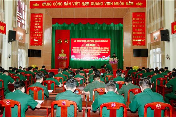 Phát huy hiệu quả công tác phối hợp xây dựng khu vực phòng thủ vững chắc