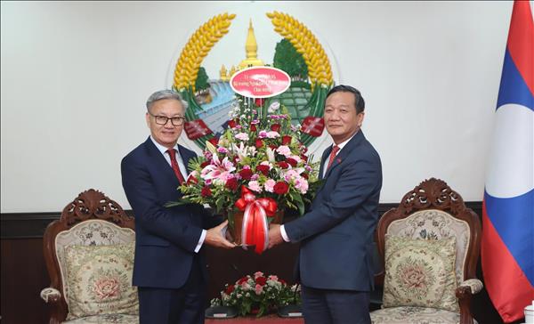 Việt Nam - Lào tăng cường hợp tác triển khai nội hàm gắn kết chiến lược