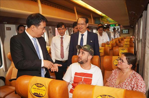 Khai thác tối đa di sản trên Đoàn tàu Hành trình kết nối di sản Miền Trung