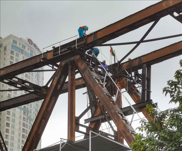 Từ 28/3, Hà Nội dừng phương tiện lưu thông qua cầu Long Biên trong 60 ngày