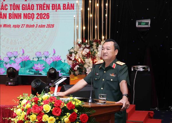 Lực lượng vũ trang Quân khu 7 đoàn kết, đồng hành cùng đồng bào tôn giáo