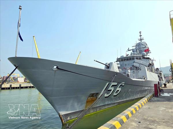 Buque de la Armada de Australia llega a Da Nang en visita de amistad