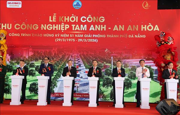 Đà Nẵng khởi công khu công nghiệp hơn 435 ha