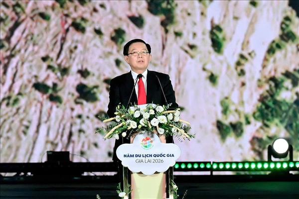 Khai mạc Năm du lịch quốc gia Gia Lai 2026 Đại ngàn chạm biển xanh