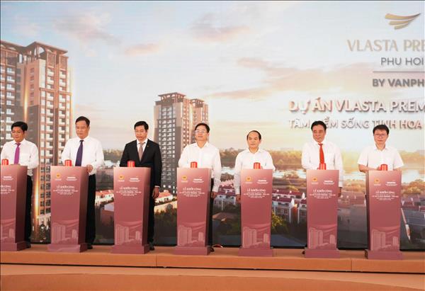 Khởi công dự án bất động sản vốn đầu tư 1.192 tỷ đồng ở trung tâm thành phố Huế