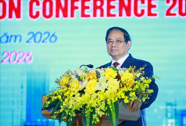 Thủ tướng Phạm Minh Chính: Doanh nghiệp hãy cùng Thanh Hoá phát huy lợi thế và cống hiến, chia sẻ