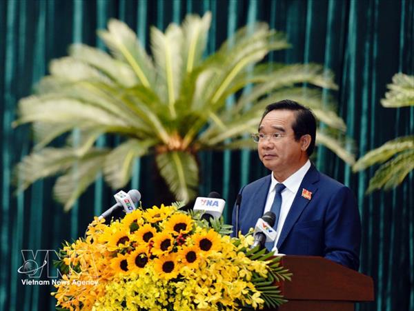 胡志明市人民议会选举产生新一届领导班子