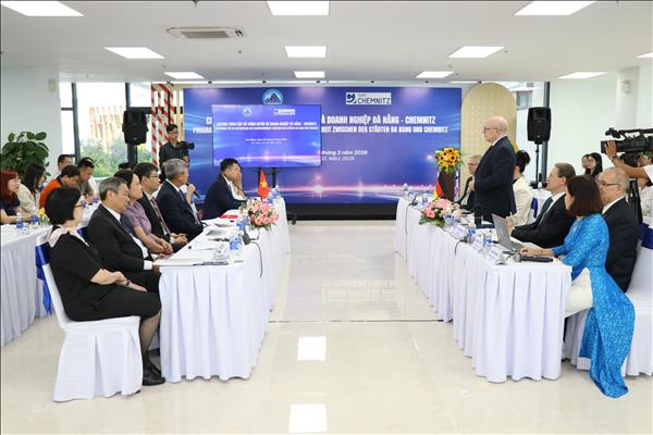 Đà Nẵng thúc đẩy kết nối hợp tác công nghệ cao với thành phố Chemnitz