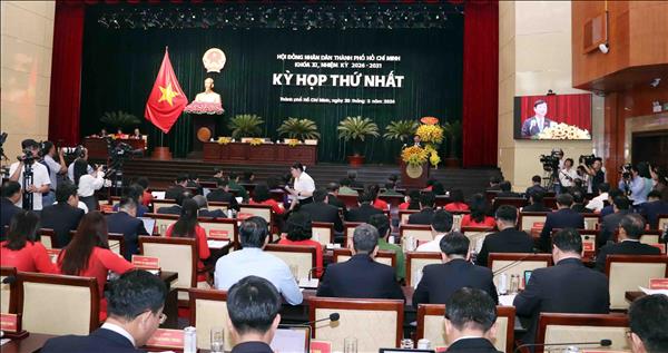 Khai mạc Kỳ họp thứ nhất Hội đồng nhân dân Thành phố Hồ Chí Minh nhiệm kỳ 2026-2031