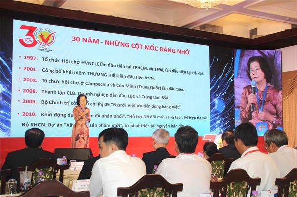 Hàng Việt Nam chất lượng cao: 30 năm gây dựng niềm tin của người tiêu dùng