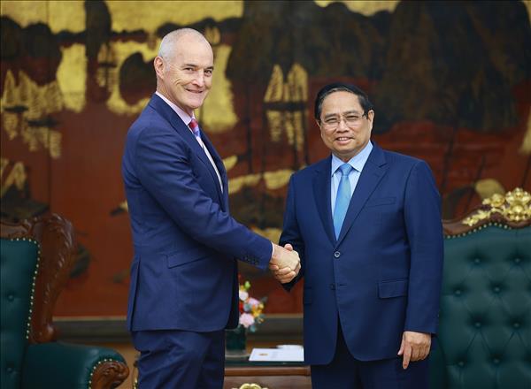 Thủ tướng Phạm Minh Chính tiếp Giám đốc Đại học RMIT, Australia