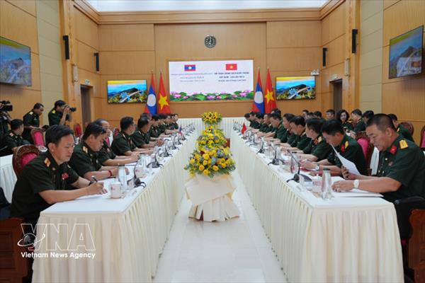 Vietnam, Laos hold 6th Defence Policy Dialogue
