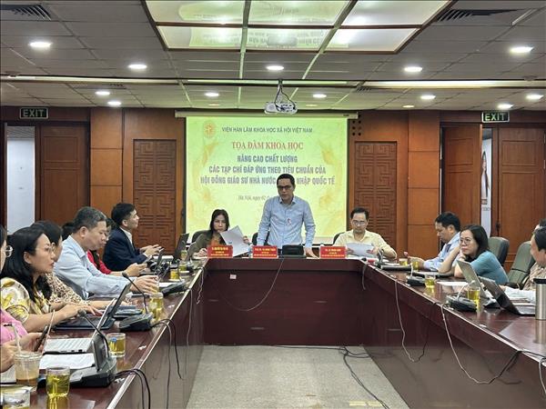 Nâng tầm tạp chí khoa học Việt Nam theo chuẩn dữ liệu quốc tế