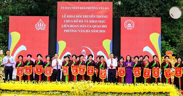 Khai hội chùa Bổ Đà - lan tỏa giá trị Di sản văn hóa thế giới