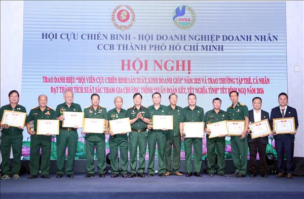 Vinh danh các cựu chiến binh làm kinh tế giỏi