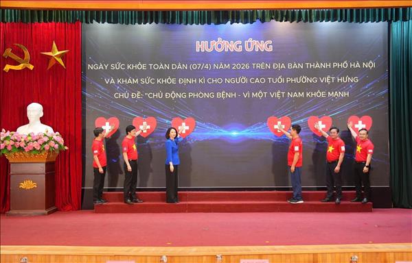 Ngày Sức khỏe toàn dân 7/4: Hà Nội hướng tới mục tiêu bao phủ chăm sóc sức khỏe toàn dân