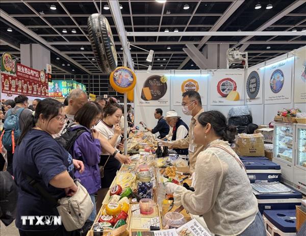 Thực phẩm Việt thu hút khách tại Lễ hội ẩm thực quốc tế Hong Kong