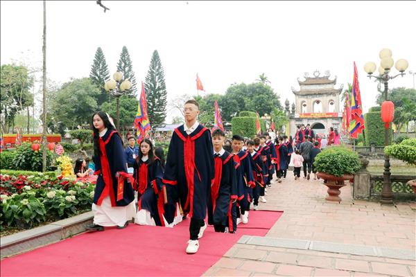Lễ hội Văn Miếu Mao Điền tôn vinh đạo học của dân tộc