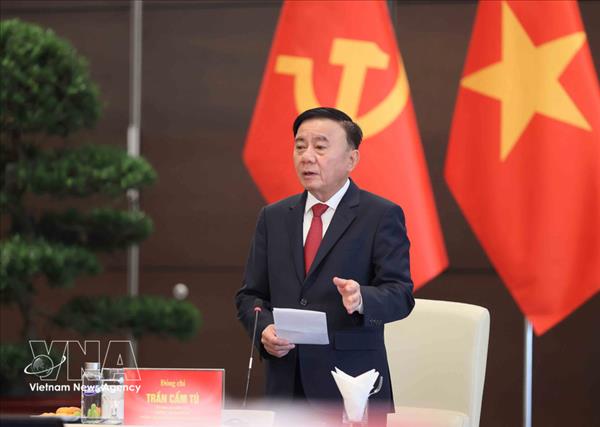 越共中央书记处常务书记陈锦秀即将对老挝和柬埔寨进行正式访问