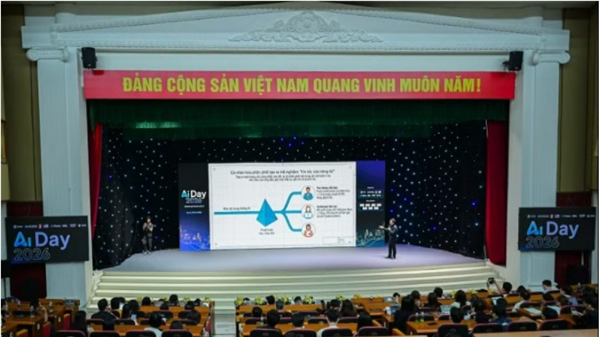 AI Day 2026: ຊຸກ​ຍູ້​ຄວາມ​ອາດ​ສາ​ມາດ AI ໃຫ້ຫວຽດ​ນາມ ໃນ​ສັງ​ກາດ​ເສດ​ຖະ​ກິດ​ປະ​ຍາ​ປະ​ດິດ