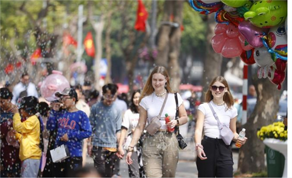 ຫວຽດນາມ ຕ້ອນຮັບແຂກທ່ອງທ່ຽວສາກົນປະມານ 6,76 ລ້ານເທື່ອຄົນໃນໄຕມາດທີ 1