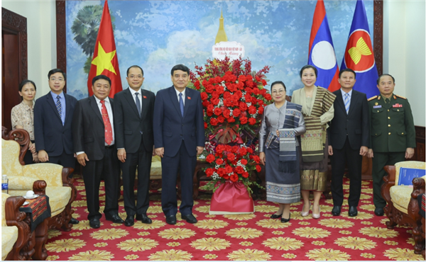 ບັນ​ດາ​ກະ​ຊວງ, ຂະ​ແໜງ​ການ, ທ້ອງ​ຖິ່ນ ຫວຽດ​ນາມ ອວຍ​ພອນ​ປີ​ໃໝ່​ລາວ (ພ​ສ.2569)