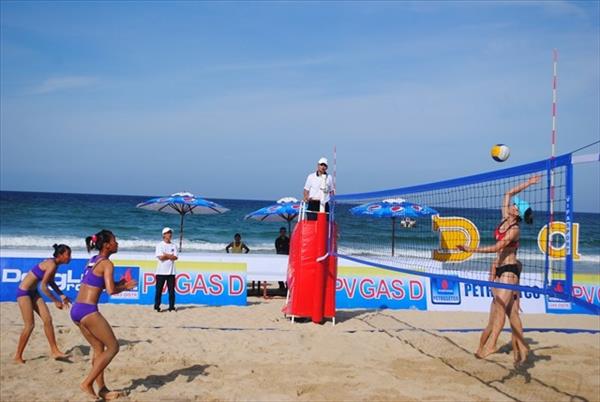 Le tournoi de beach-volley de Dà Nang dans les starting-blocks