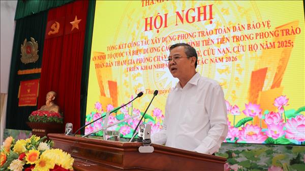 Loại bỏ mô hình mang tính hình thức khi thực hiện phong trào Toàn dân bảo vệ an ninh Tổ quốc