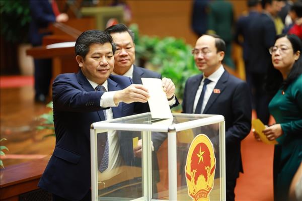 Kỳ họp thứ Nhất, Quốc hội khóa XVI: Quốc hội bầu Chủ tịch nước