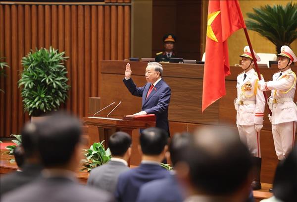 សហរដ្ឋអាមេរិកចេញសេចក្តីប្រកាសព័ត៌មានអបអរសាទរអគ្គលេខាបក្ស ប្រធានរដ្ឋវៀតណាម លោក តូ ឡឹម និងនាយករដ្ឋមន្ត្រីវៀតណាមលោក ឡេ មិញហ៊ុង