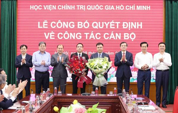 Bổ nhiệm Trợ lý, Thư ký Ủy viên Bộ Chính trị, Giám đốc Học viện Chính trị quốc gia Hồ Chí Minh