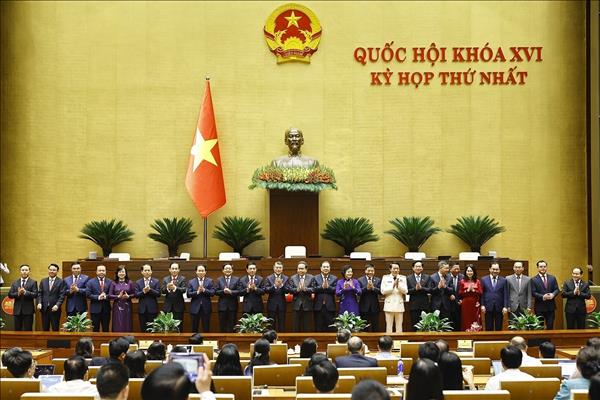Quốc hội thông qua Nghị quyết về phê chuẩn việc bổ nhiệm Phó Thủ tướng Chính phủ, Bộ trưởng và thành viên khác của Chính phủ