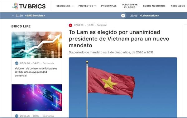 Truyền thông Nam Mỹ: Điều chỉnh cơ cấu lãnh đạo Việt Nam phục vụ phát triển đất nước