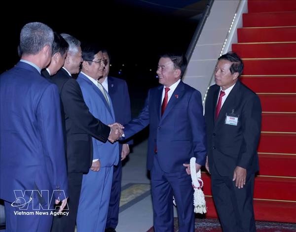 Dirigente partidista vietnamita llega a Camboya para visita oficial
