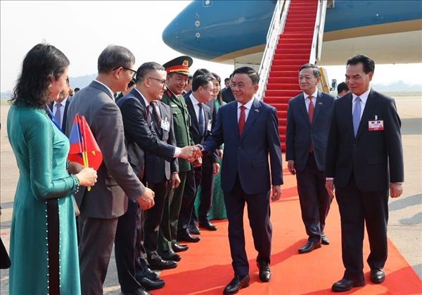 Dirigente partidista vietnamita inicia visita oficial a Laos